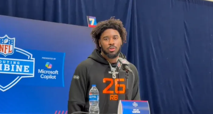 Comments from Tennessee Vols RB Dylan Sampson at the NFL Combine will make UT fans proud and disheartened at the same time